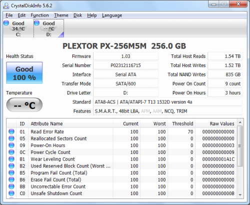 CDRLabs.com - CDRLabs.com - Plextor PX-256M5M 256GB mSATA Solid